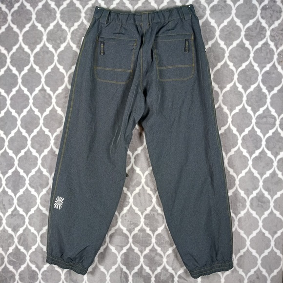 686 Other - 686 Forest Bailey Dojo Snowboard Pants Men Medium Black Denim Baggy 20K 15K